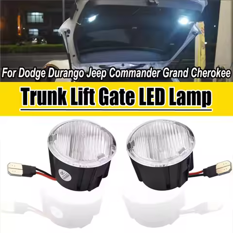 White Cargo Trunk Lift Gate Led For Dodge Durango Jeep Commander Grand Cherokee Chrysler Pt Cruiser 