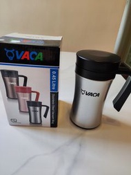 不銹鋼真空手柄杯 保溫杯 100%NEW VACA 小牛角不鏽鋼真空手柄杯(大手柄方便穩拿)。 全場最平售, 送禮自用皆宜!😍