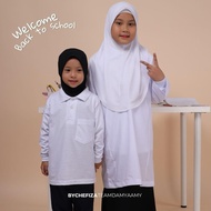 Tudung Sekolah ByChefiza Cotton Crepe