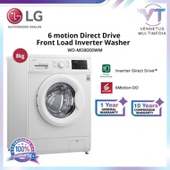 LG WD-MD8000WM 8kg 6 Motion Inverter Direct Drive Washing Machine