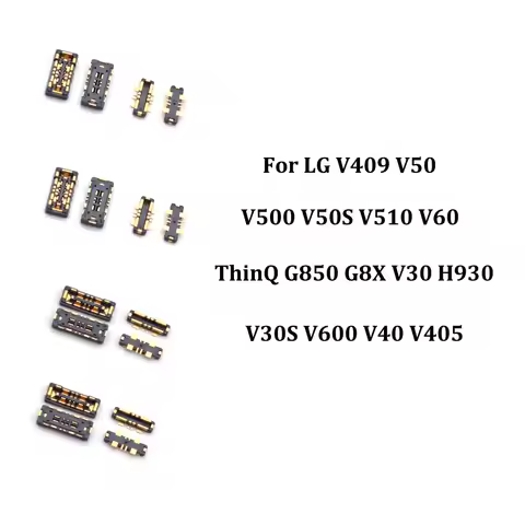 2PCS For LG V409 V50 V500 V50S V510 V60 ThinQ G850 G8X V30 H930 V30S V600 V40 V405 Battery Flex FPC 