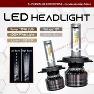A7 LED Car Light Headlight Bulb Headlamp 12V 6000K Led Bulb H1 H7 H11 9012 H4 Focus Beam Headlights
