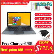ASDFG Flash Sales 11.6 INCH 2 IN 1 Tablet PC 4GBDDR+128GB With Docking Keyboard NC01 Windows 10 CPU 8300  1920 x 1080 IPS Dual Camera LKJHP