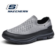 Skechers_ สเก็ตเชอร์ส รองเท้าผู้ชาย Men Slip-Ins SKECHERS USA Street Wear Delson 3.0 Cabrino Shoes - 21031-GRY