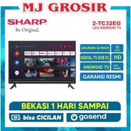 Led Tv Sharp 32" Android 2T-C 32Eg1I 32Inch Android Tv Terbaru
