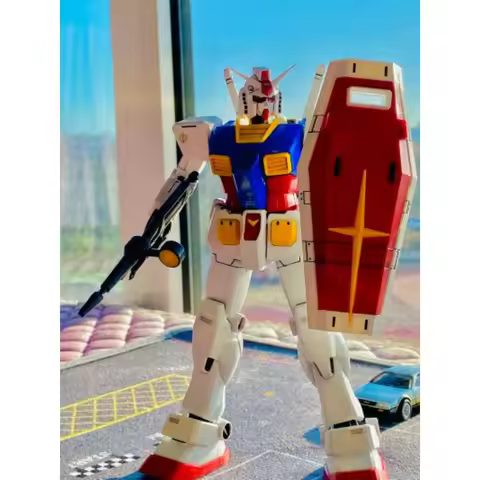 Bandai MG RX-78-2 Ver1.5 Early Classic Gunpla PG Proportion Leg Screw Inner Frame Full Core Fighter 