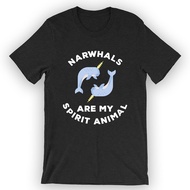 Narwhals Are My Spirit Animal T-Shirt Narwhal Animal