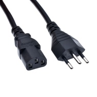 Brazil 3-Pin Plug NBR14136 to IEC 320 C13 Power Cord Plug Brazil Plug to C13 Plug