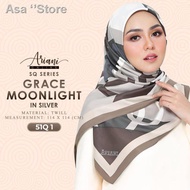 ❁♂♨💥Fast Selling💥 Ariani Grace Moonlight Printed SQ Collection Tudung Bawal Shawl