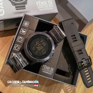 JAM TANGAN PRIA FORMAL / SPORT / GARMIN FENIX 5 DIGITAL WATCH Free 1x Tali Rubber Box Ekslusive 100%