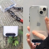 Taiwan IPHONE Phone Case Dual Hole Support Double Hook Metal Customized Hanger Gasket Can Be Engrave