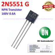 10 PCS 2N5551 ORIGINAL ON SEMICONDUCTOR NPN Transistor 2N5551G 2N 5551 TO-92