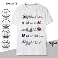 dog tshirt MUUNIQUE Graphic P. T-shirt เสื้อยืด รุ่น GPT-304 👕🛒