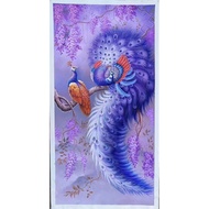 Beautiful printed wall decoration plus frame measuring 100x50cm