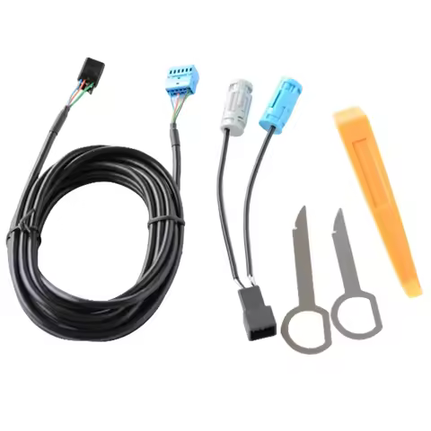 Suitable for Audi Q3 A3 A1 MMI3G+A6 Q5L Volkswagen High 7 MIB platform Bluetooth microphone+cable