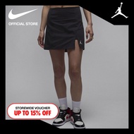 Nike Women's Jordan Knit Skorts - Black ไนกี้ กางเกงกระโปรงผู้หญิง จอร์แดน-สีดำ