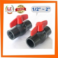 1/2" (15mm) ~ 2" (50mm) "LD-828" HIGH QUALITY PVC BALL VALVE - LD828