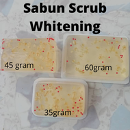 Sabun Scrub Whitening Pemutih Badan Jenama Sendiri Direct Kilang made in Malaysia