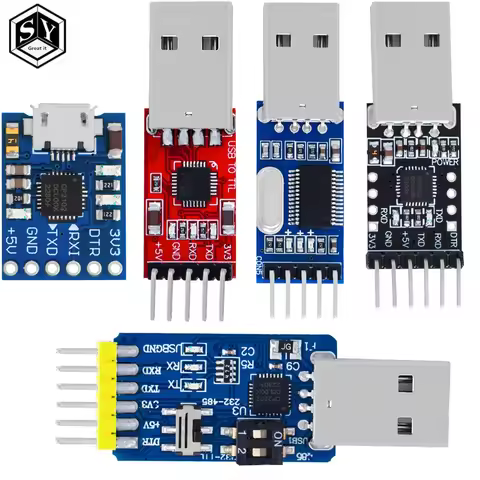 CP2102 USB 2.0 to UART TTL 5PIN Connector Module Serial Converter STC Replace FT232 CH340 PL2303 CP2