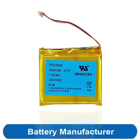 Original Replaces 520mAh P383443 YP-T10 Battery For Samsung YPT10 MP3 Player Batterie Accumulator AK