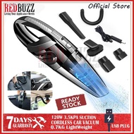 ✚﹍◘REDBUZZ Rechargeable Wireless Cordless Vacuum Cleaner Portable Handheld Car Household Vacumn 120W
