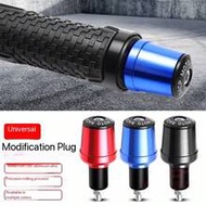 7/8" 22mm ฝาปิดปลายแฮนด์รถจักรยานยนต์ CNC อลูมิเนียม เข้ากันได้กับ 400 650 1000SX ZX6R ZX9R ZX10R ZX