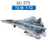 SU57S SU57 Airplane Assembly Model - Super Durable Hard Plastic, Sharp Details, Perfect LGP Gift
