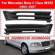 For 1993-1997 Mercedes Benz C Class W202 Car Front Bumper Tow Hook Eye Ventilation Grill 2028800105 