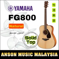 Yamaha FG800 Dreadnought Acoustic Guitar, Natural (FG800N)