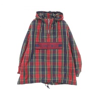 【二手】迪奧山地派克大衣，伊勢丹迪奧20週年紀念格紋連帽外套，957C03A2858，其他科技塔夫綢連帽夾克