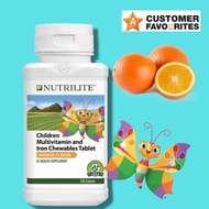 Nutrilite Children Multivitamin And Iron Chewables Tablet - 100 Tab