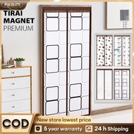 Magnetic Door Curtain With Thermal Insulation & Mosquito Protection Air Conditioning Eva Windproof门帘