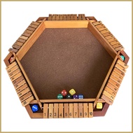 Shutter Box Game Party Club Game Wooden Waterproof Game Classics Tabletop Version Pub Board Game 6 P