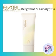 excel Protective UV Essence / Bergamot &amp; Eucalyptus SPF50+ PA＋＋＋＋ UV Resistant★★★ ○For face and body ○Can be removed with soap Colorant, mineral oil, surfactant, paraben free / Made in Japan / Direct from Japan