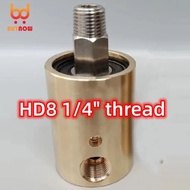 【Best value】 Hd8 Dn8 1/4 Inch Rotating Joint Rotary Joint Water Air Swivel Coupling Spray Connector 