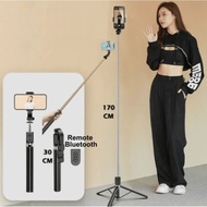 Selfie stick R1-L selfie stick 3 in 1 bluetooth 170 cm selfie stick selfie stick 360" + remote contr