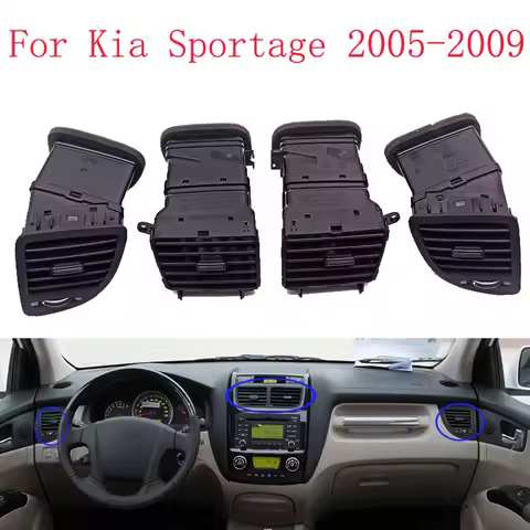 2/4PCS CAR Air conditioning vents Instrument panel vents For Kia Sportage 2005-2009