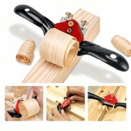 9/10" Adjustable SpokeShave - Manual Hand Tool with 58-60 HRC Hardened Blade, Durable Rust-Resistant