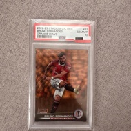 St12-003 B Februno Fernandez topps chrome Orange Corrugated 25 Braided Ultra-Low Braided psa10