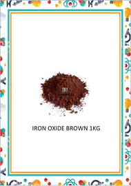 Iron Oxide Brown / Besi Oksida Coklat Cokelat 1Kg Import Quality