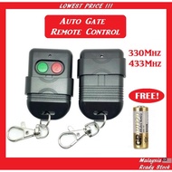 Autogate Remote Control SMC5326 330Mhz 433Mhz Auto Gate Door Wireless Remote (1pcs)