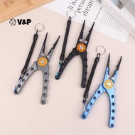 [V&P-t] Fishing Pliers Line Cutter Multifunctional Knot Aluminum Alloy Scissors Hook Remover Fishing