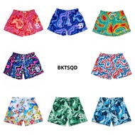 American Street Wear BKTSQD Summer Men's Casual Loose Quarter Not Knee Basketball Shorts