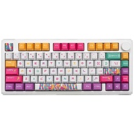 Rock Leobog Hi8 Hi75 nical Kit 80 KeyCaps Cherry PBT Profile Thermal Sublimation Gradient Height