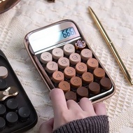 Lofree Lofree Small Keyboard Calculator Liquid Foundation Three-Mode Number Milk Tea Rose Gold Ink G