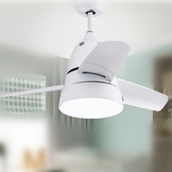 《SG Stock》52/42/36/26 inch Ceiling fan with LED light Korea fashion 6 speeds 3 gears dimming Invisible blade