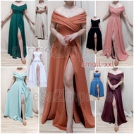 Juliana dress plus size small meduim off shoulder formal long evening dress gown neoprene dress woma
