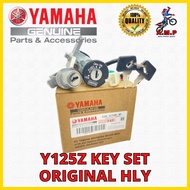 ORIGINAL HLY Yamaha Main Switch Complete Set Y125Z Set Kunci ORIGINAL SET KUNCI FULL SET
