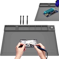 E Silicone 3 Repair Pad 932 F Heat-Resistant Soldering Mat Waterproof Electronic Work With