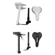Electric Scooter Seat Adjustable Saddle Set Shockproof Bike Seat Cushion Can Be Raised Lowered for M